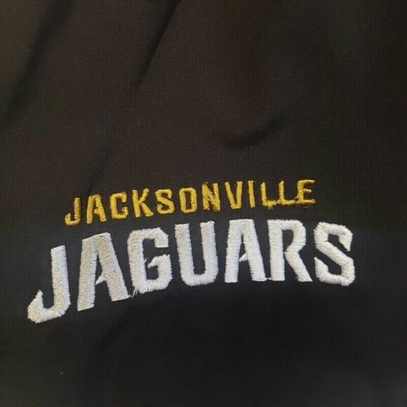 NFL Jacksonville Jaguars Mens Small Soft Shell Comfort Jacket Embroidered Logo - Picture 3 of 3